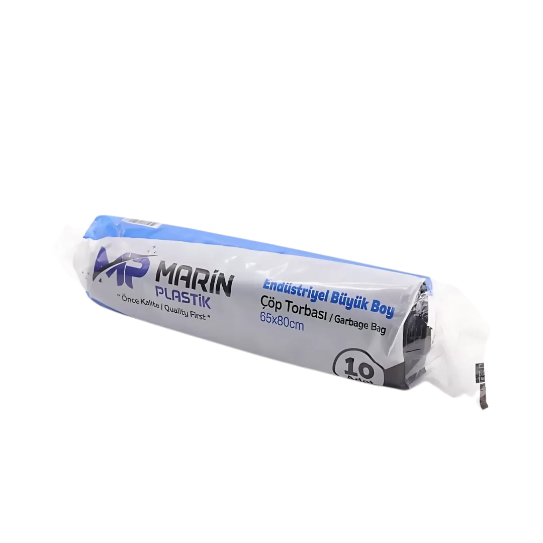 Marin Plastik 65x80 Endüstriyel Büyük Torbası - 10'lu Paket