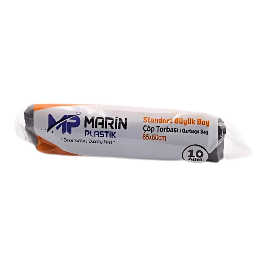 Marin Plastik 65x80 Standart Büyük Torbası - 10'lu Paket