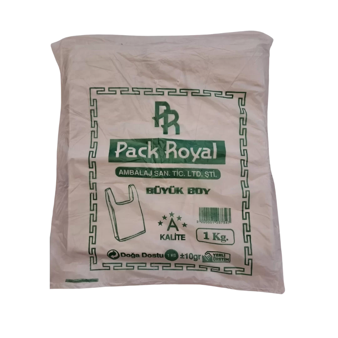 Pack Royal Hışır Poşet - Büyük Boy 1Kg