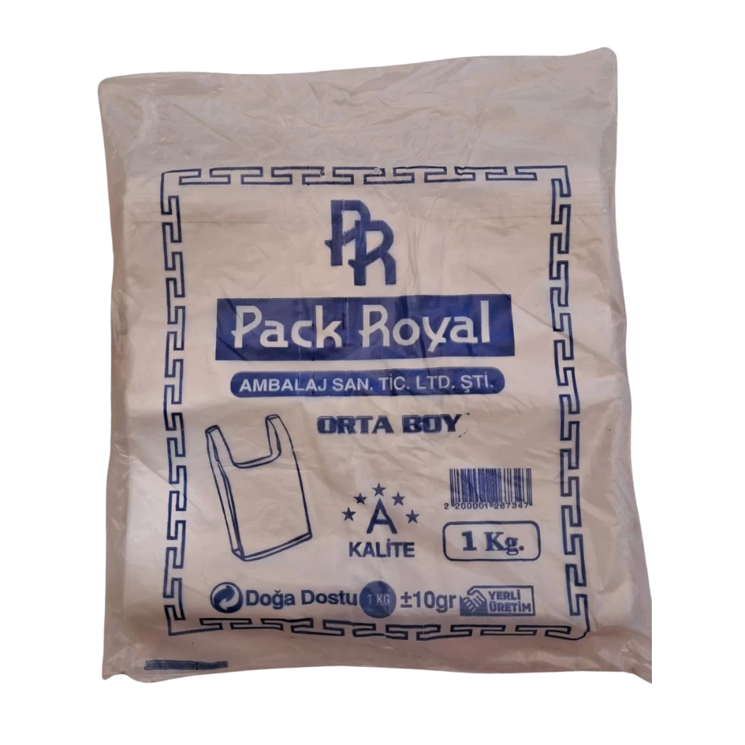 Pack Royal Hışır Poşet - Orta Boy 1Kg