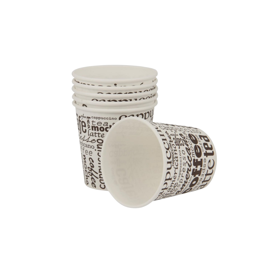 Arnes 4 Oz Karton Türk Kahvesi Bardağı - 100'lü Paket