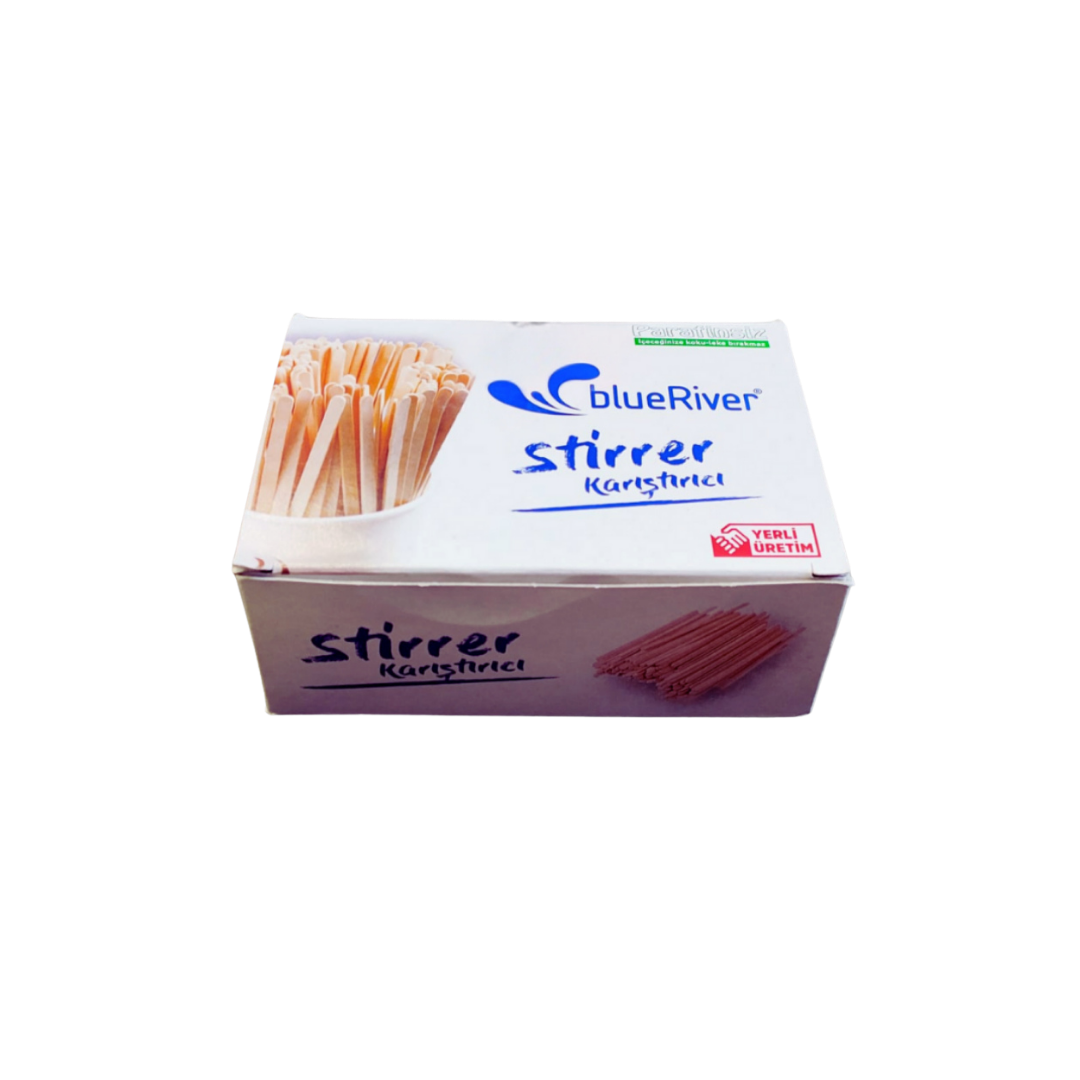 Bluriver Ahşap Karıştırıcı 11cm - 400 Adet