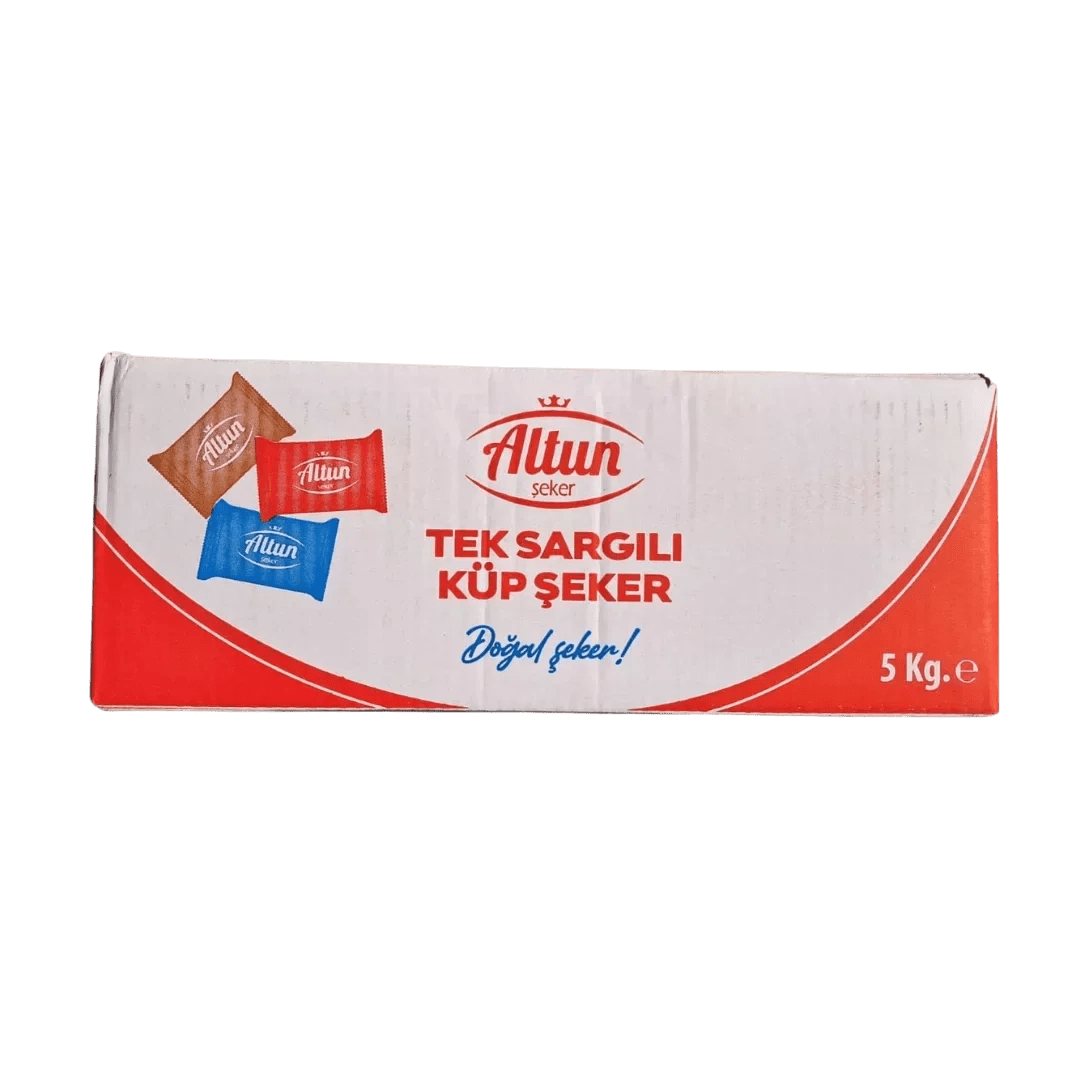 Altun Tek Sargılı Küp Şeker - 5KG - Şengür Plastik