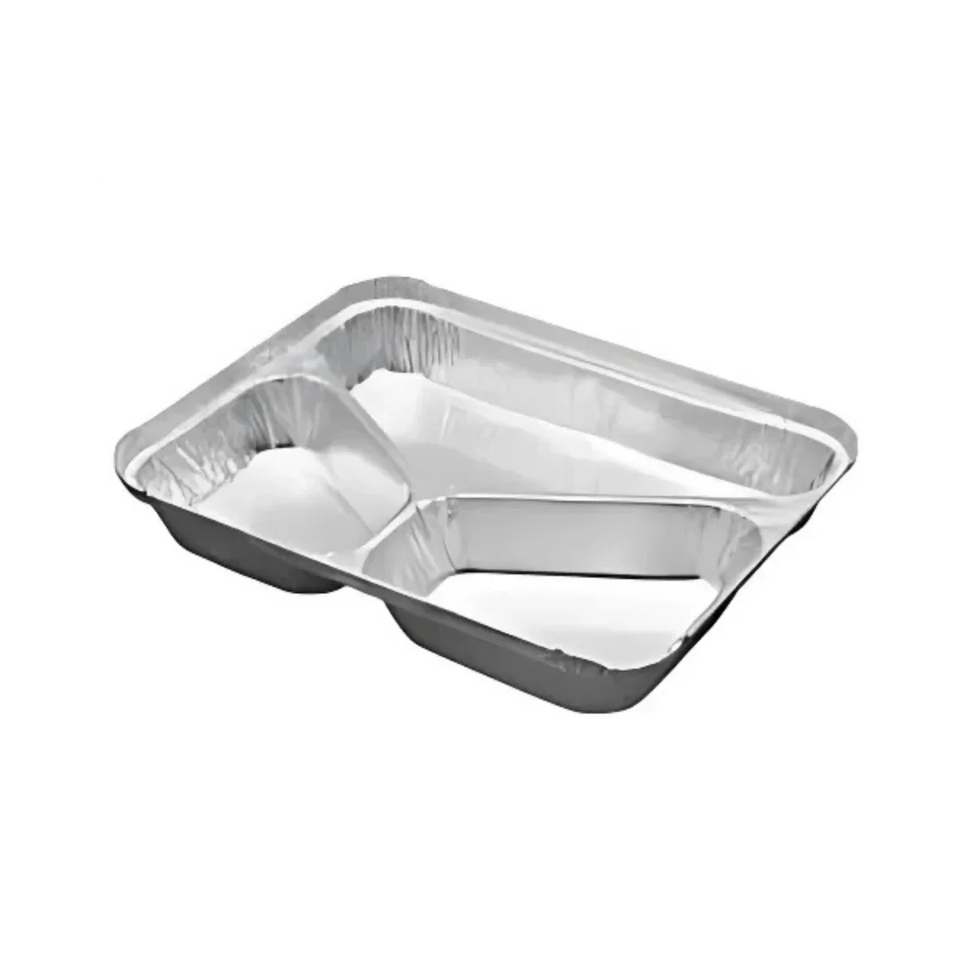 Alüminyum 3 Göz Kap – 100’lü Paket - Şengür Plastik