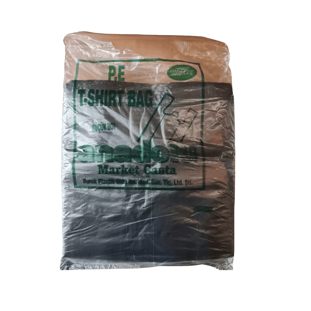 Anadolu Ara Orijinal Siyah Poşet - Küçük Boy - Şengür Plastik