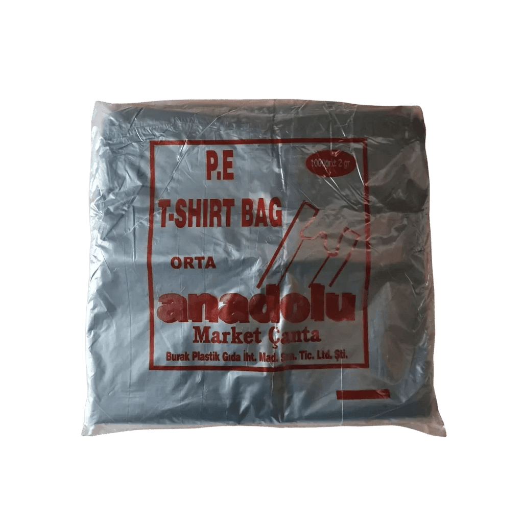 Anadolu Ara Orijinal Siyah Poşet - Orta Boy - Şengür Plastik