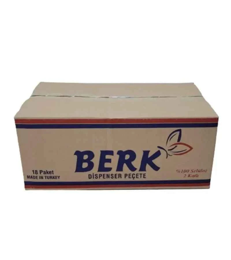 Berk Dispenser Peçete - 100'lü 18 Paket