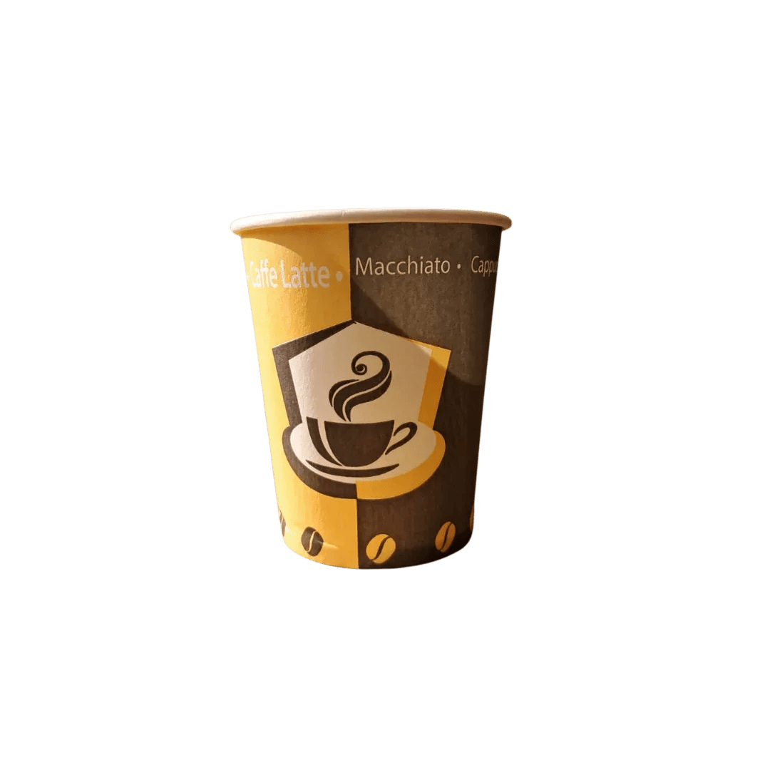 Bienka 7 Oz Eko Karton Çay Bardağı - 100'lü Paket - Şengür Plastik