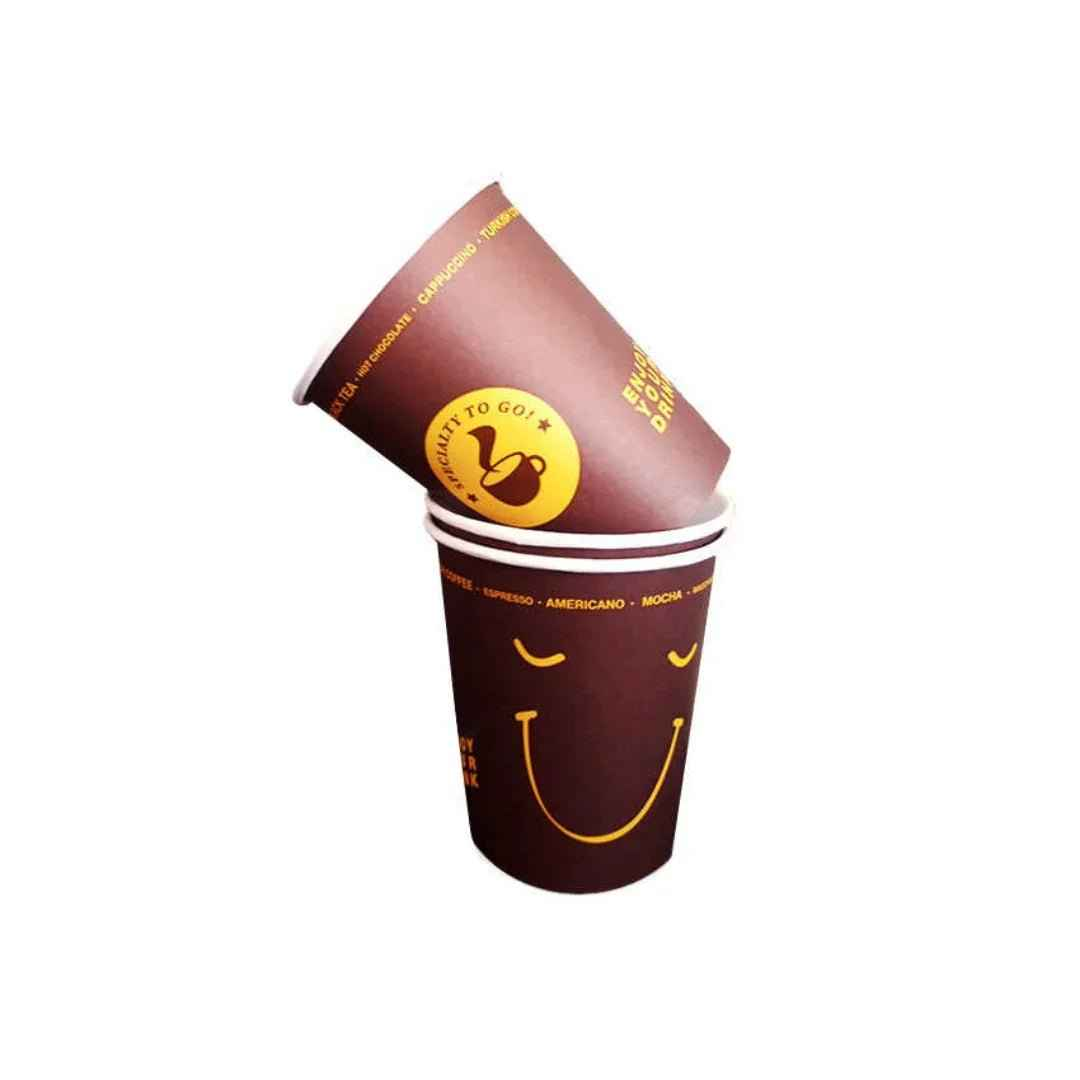 Bienka 7 Oz Karton Çay Bardağı - 100'lü Paket