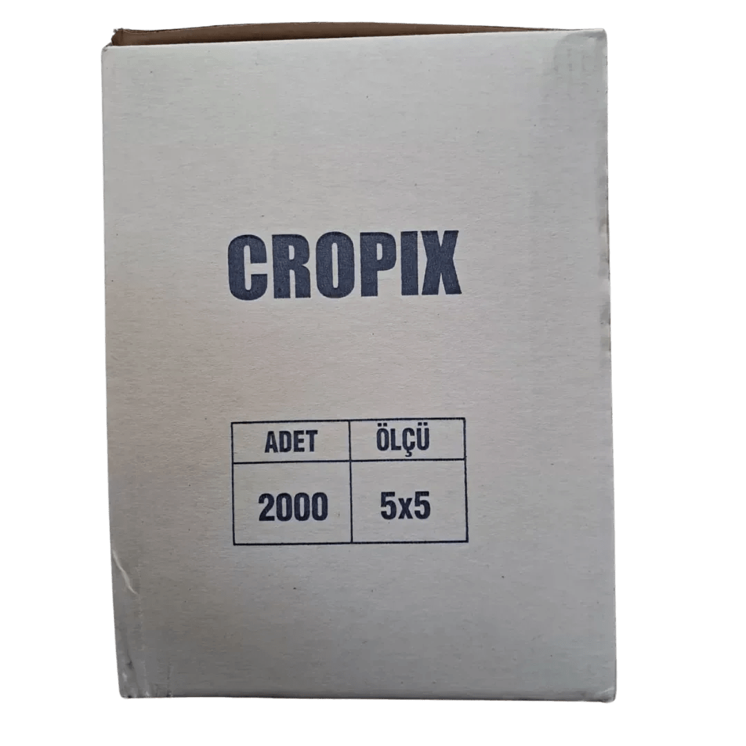 Corpix 5x5 Kilitli Torba - 2000 Adet - Şengür Plastik
