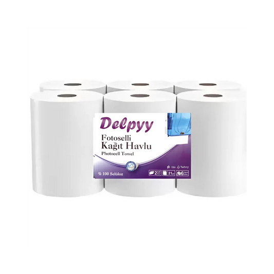 Delpyy Fotoselli Kağıt Havlu - 6 Rulo