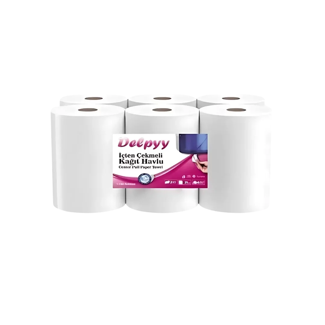 Delpyy İçten Çekmeli Kağıt Havlu - 6 Rulo