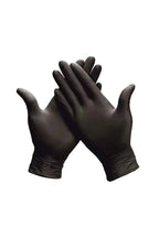 Dolphin XL Beden Siyah Nitril Muayene Eldiveni - 100'lü Paket