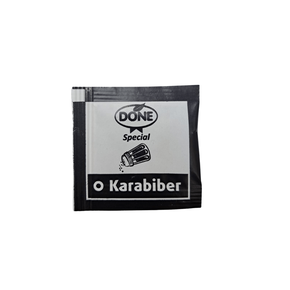 Done Stick Tek Kullanımlık Karabiber – 1000’li Koli - Şengür Plastik