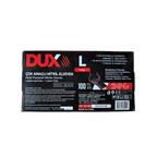 Dux L Beden Siyah Nitril Muayene Eldiveni - 100'lü Paket - Şengür Plastik