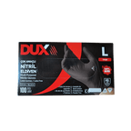 Dux L Beden Siyah Nitril Muayene Eldiveni - 100'lü Paket - Şengür Plastik