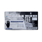 Haspet L Beden Siyah Nitril Muayene Eldiveni - 100'lü Paket - Şengür Plastik