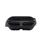 Larplast 3Göz Mikrodalga Fırın Kabı - 50'li Paket - Şengür Plastik