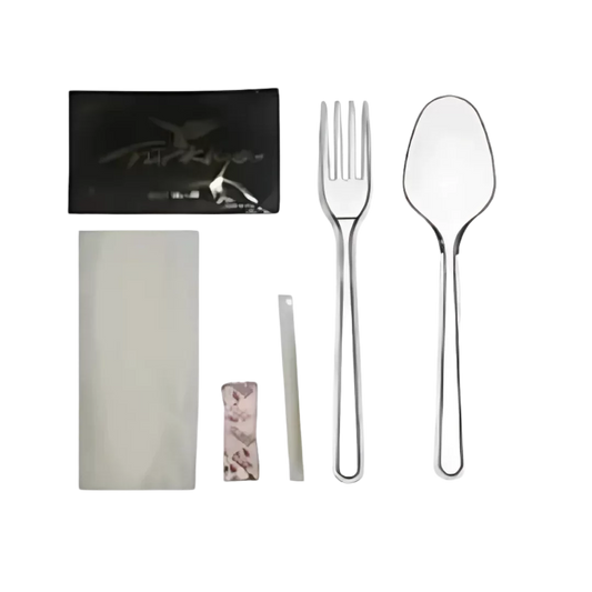 Lüks 6'lı Çatal Kaşık Set - 100'lü Paket