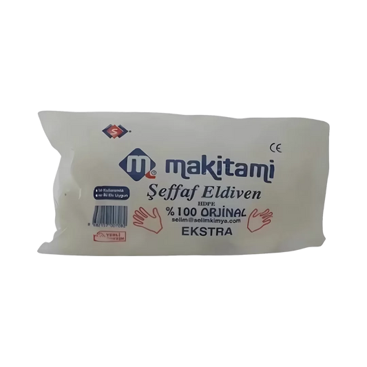 Makitami Şeffaf Eldiven - 100'lü Paket