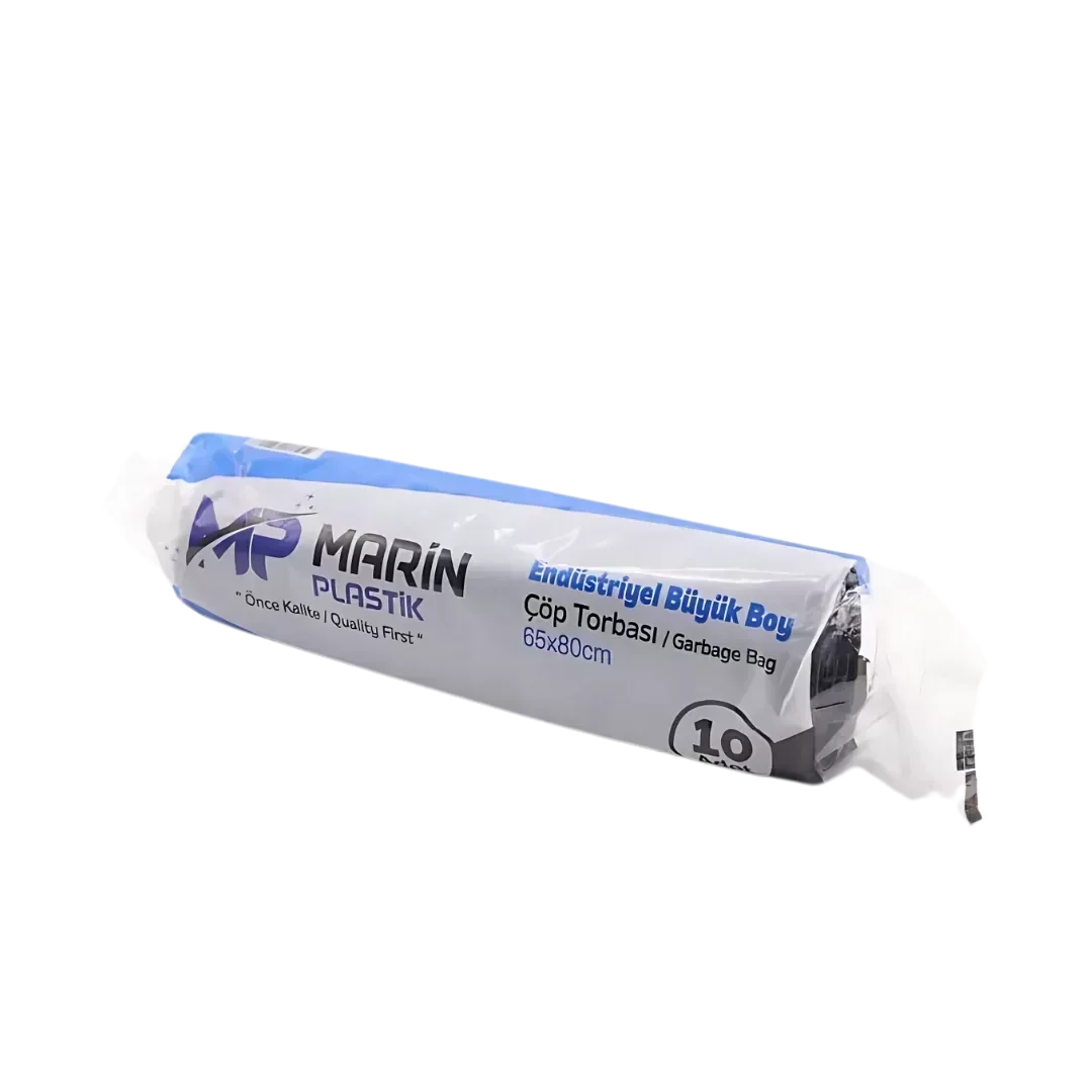 Marin Plastik 65x80 Endüstriyel Büyük Torbası - 10'lu Paket