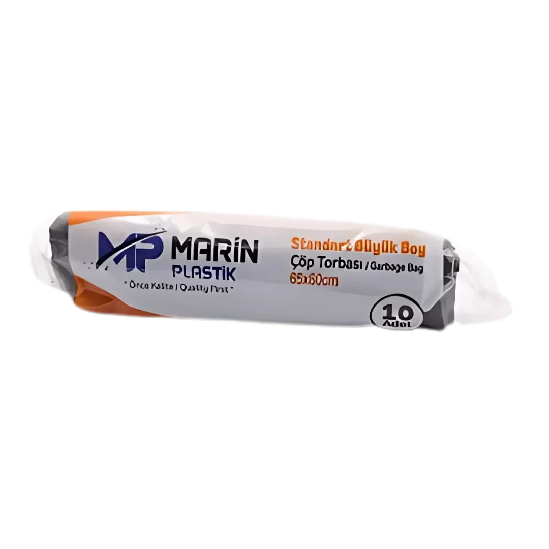 Marin Plastik 65x80 Standart Büyük Torbası - 10'lu Paket