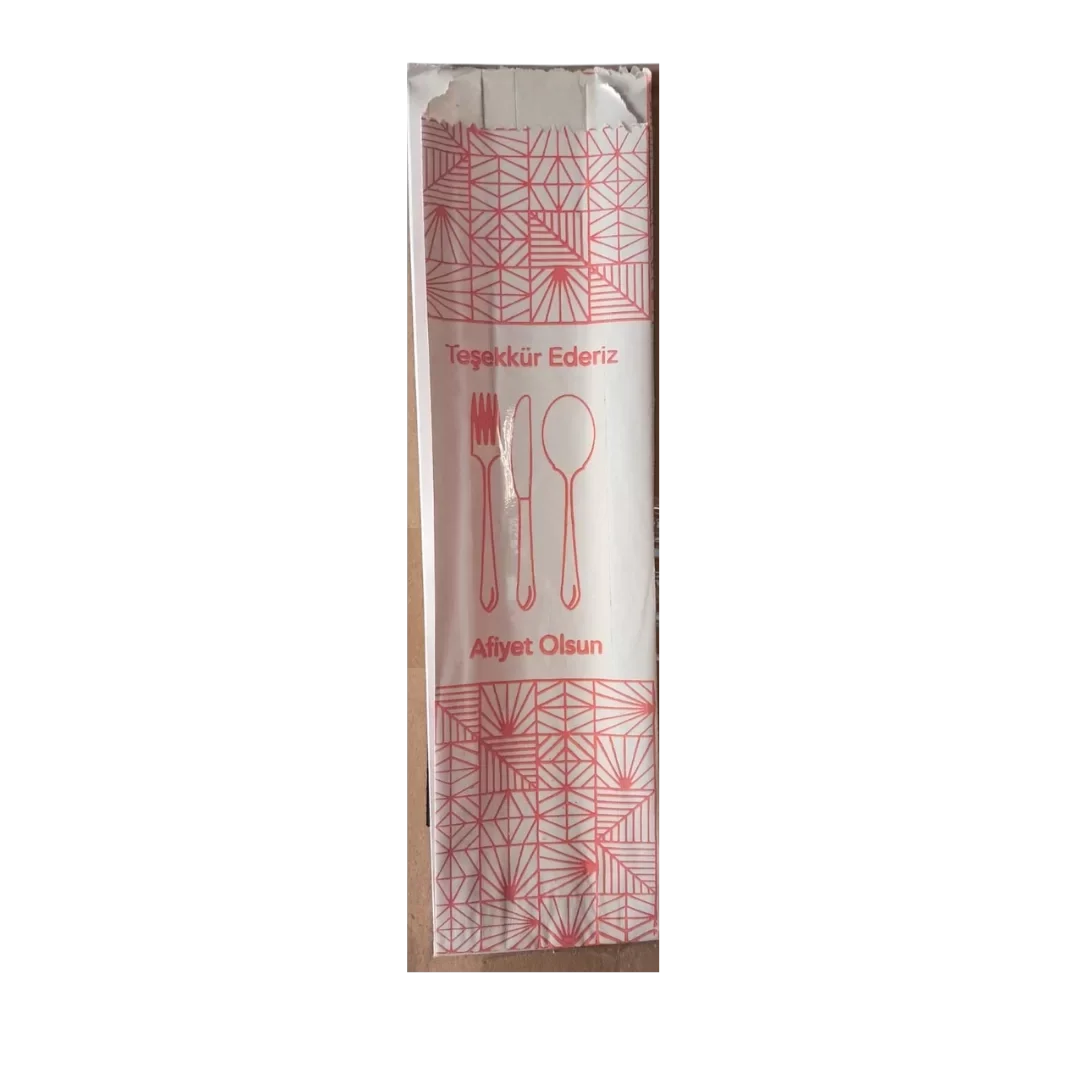 MFC Lvc Çatal Kaşık Kese Kağıdı - 8x26 Cm Standart 10 klilo