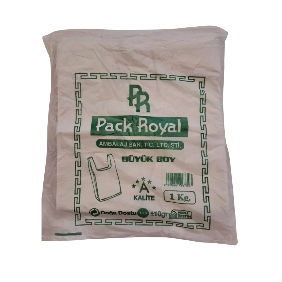 Pack Royal Hışır Poşet - Büyük Boy 1Kg