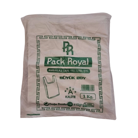 Pack Royal Hışır Poşet - Büyük Boy 1Kg