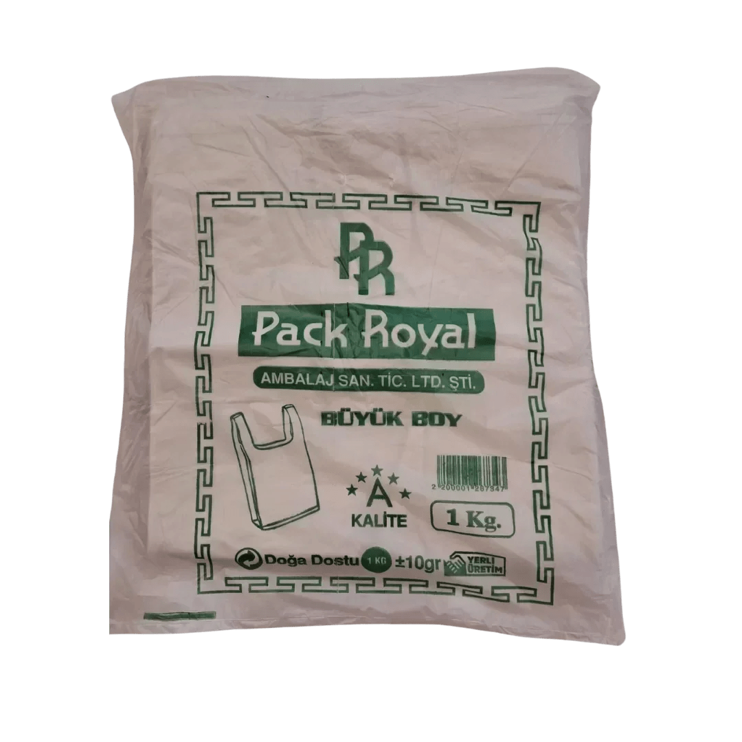 Pack Royal Hışır Poşet - Büyük Boy 1Kg - Şengür Plastik