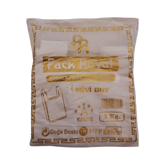 Pack Royal Hışır Poşet - Mini Boy 1Kg