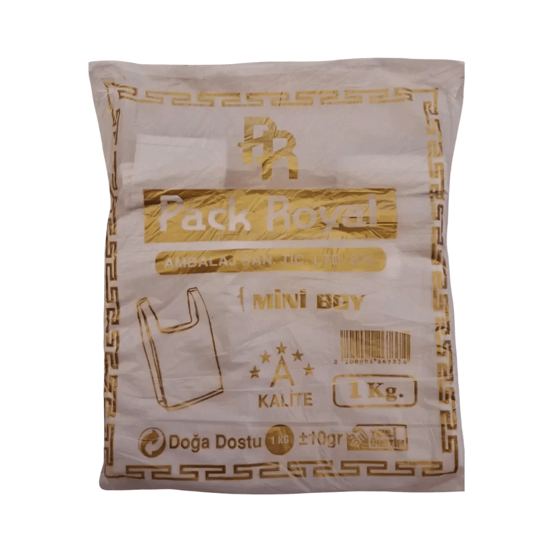 Pack Royal Hışır Poşet - Mini Boy 1Kg - Şengür Plastik