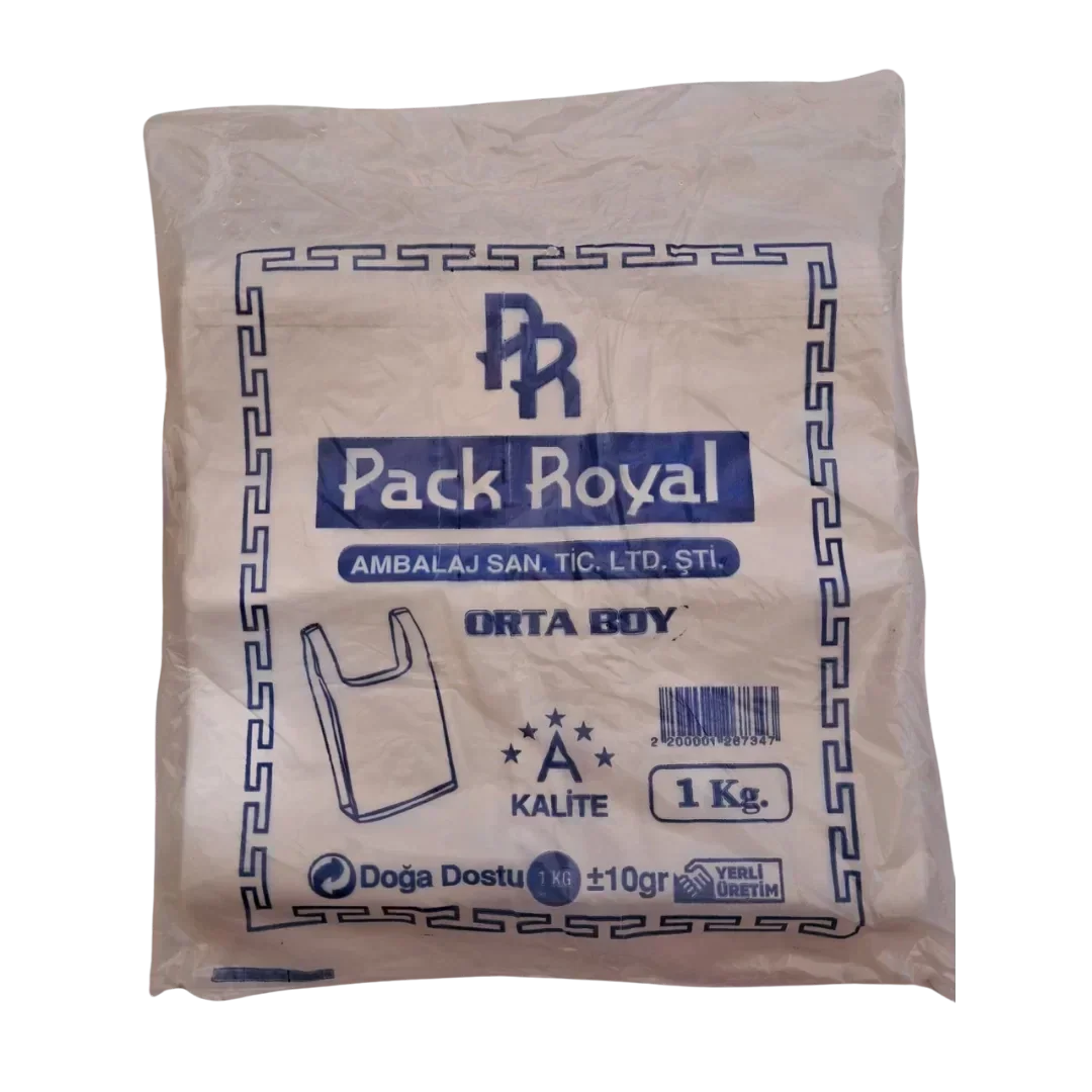 Pack Royal Hışır Poşet - Orta Boy 1Kg