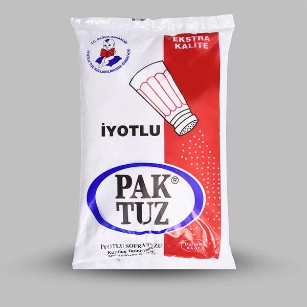 Pak 1500gr İyotlu Sofra Tuzu