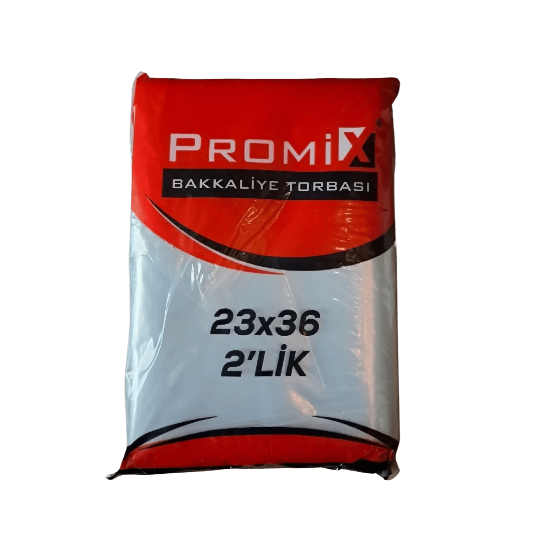 PROMİX 23X36 2'LİK BAKKALİYE TORBASI - Şengür Plastik