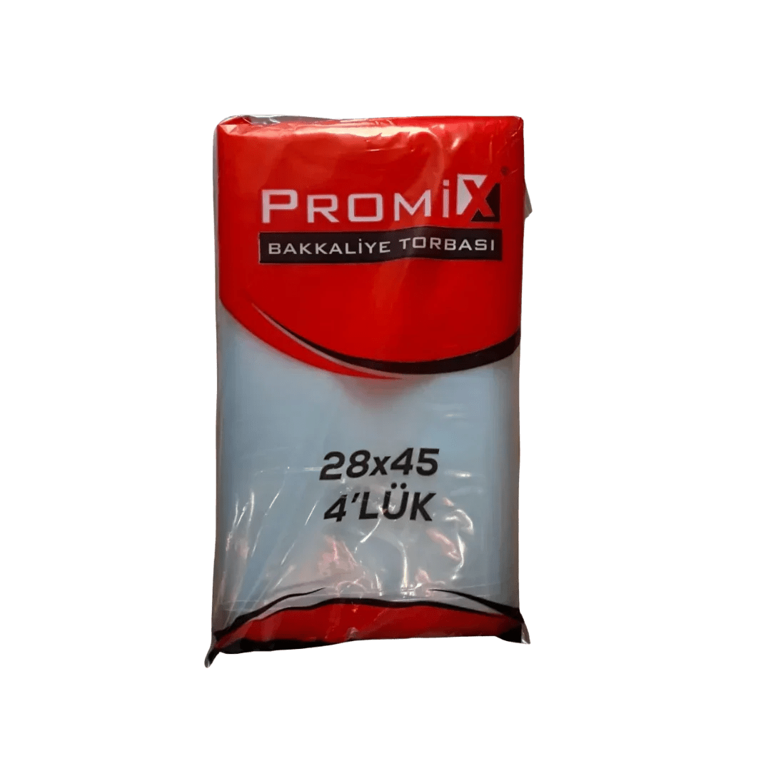 PROMİX 28X45 4'LİK BAKKALİYE TORBASI - Şengür Plastik